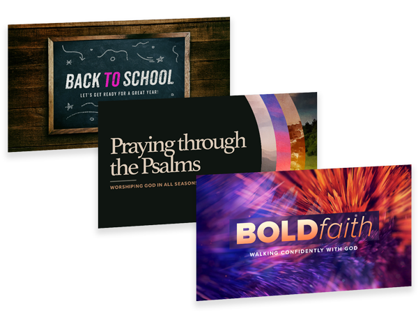 Sermon and Announcement Templates